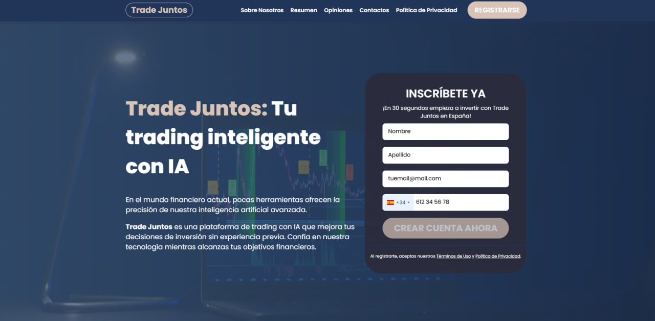 Trade Juntos plataforma de trading en España